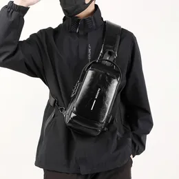 Duffel Bags Chest Bag For Men Crossbody Waterproof USB Shoulder Anti-Theft Travel Messenger Sling Pack Fashion Luxury Designe