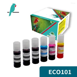 Ink Refill Kits Compatible 101 Bottles Replacement For Ecotank L4150 4160 6160 6170 6190 14150 3110 1311 3150 3151 3156 3160