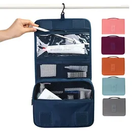 Storage Bags Portable Travel Bag Organizer Cosmetic Cloth Underwear Toiletry Suitcase Makeup Hook Up