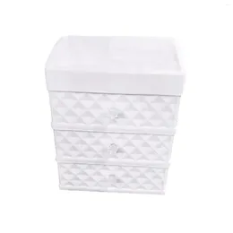 Storage Boxes Makeup Desk Organiser Case With Drawers Cosmetic Box Removeable For Counter