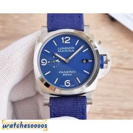 Mechanical Watch Geneve Luxury Submersible Pam01356 Automatic Machine New Arrival My700 Blue Kdc5