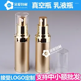 Storage Bottles Lotion Bottle Vacuum Cosmetic Nozzle Dispenser BB Cream Essence Push 15ml Squeeze Plastic