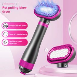 Dryer Pet Dog Dryer Comb Brush &Dryer 2In1 Grooming Hair Dryers Tools Cat Dogs Hair Comb Low Noise Massage Hair Protection Machine