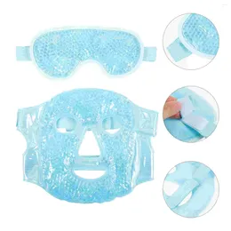 Storage Bottles Beauty Mask Cooling Eye Masks Face For Skin Sleep Cover Cold Ice Summer Facial Freezer