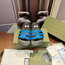 Slippers Designer Women Sandals Top Quality Luxury Fashion Slippers Summer Slippers For Mens Leisure Versatile Line Brand Style