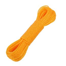 NEW 2024 10M Windproof Clotheslines Colored Nylon Clothesline Hanging Rope Drying Clothes Hanger Line Cord for Daily Outdoor Travel KIfor Nylon Clothesline Rope