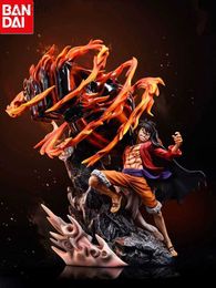 Anime Manga 31cm One Piece Figure Nika Luffy Anime Figures Three Forms Of Arms Anime Pvc Action Figures Collection Ornament Model Toys Gift 240401