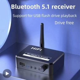 Speakers RCA Receiver HiFi Bluetooth Adapter 3.5mm Jack Aux Wireless For PC TV Car Speaker Audio Dongle Receptor Auxiliary Music USB Kits