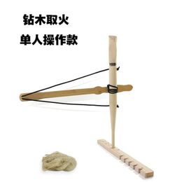 Outdoor drilling wood for fire outdoor survival camping for fire tools team building equipment