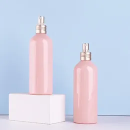 Storage Bottles Spray Bottle 260ml PET Empty Pink Plastic Container Fine Mist Disinfection Atomizer Refillable Travel Essentials
