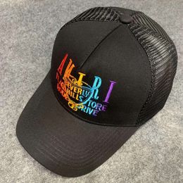 Amri Cap Summer Fashion Boys and Girls Universal Fashion Brand Baseball Hat Net Hat Am Amis Beanie Outdoor hat Designer hat 843