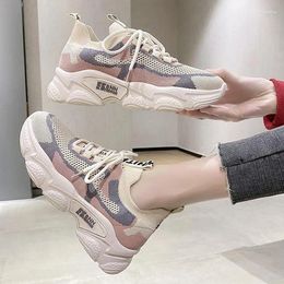 Fitness Shoes Sneakers Running For Women Casual 2024 Female Breathable Chunky Antislip Light Zapatos De Mujer 667