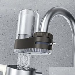 Kitchen Faucets Seven-Layer Filtration Water Purifier Faucet Percolator Philtre Filtro Chlorine Bacteria Removal Direct Drink Filte D Dhw0Y