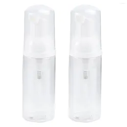 Storage Bottles 2 Pcs Spray Bottle Travel Clear Airless Cream Pump Reusable Empty