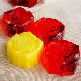Handmade Soap Handmade Facial Rose Oil Lin Die Flower Soap G Y240401