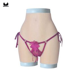 Breast Pad Fake Vagina Pants Male to Female Realistic Boobs S/M/L/XL Size Sexy Pussy Pants Sissy Cosplay Drag Queen Shemale Transgender 240330