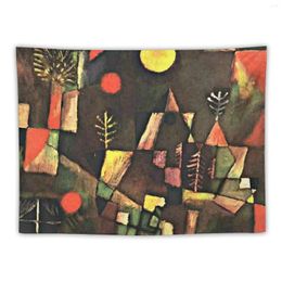 Tapestries Klee - Full Moon Well-known Abstract Art Tapestry Aesthetic Room Decoration Decor Home