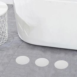 Bath Mats 20pcs Round Shaped Anti-skid Sticker Anti-Slip Transparent Shower Stickers