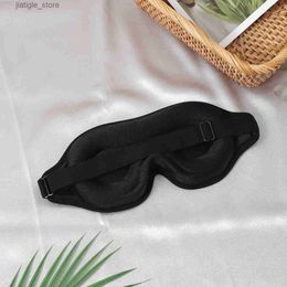 Sleep Masks 1pc-3d Sleep Mask Travel Breathable Sleep Mask Elastic Band with Three Dimensional Adjustment to Relieve Fatigue Y240401