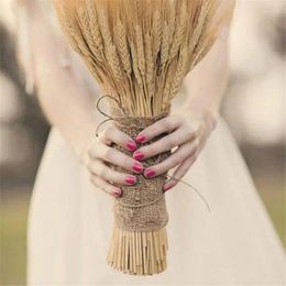 Decorative Flowers Wheat Grass Decor Natural Dried Stalks Dry Spikes For Decoration Artificial