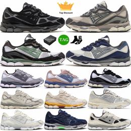 Designer shoes Gel NYC Trainers Running Shoes Oatmeal Concrete Navy Steel Obsidian Grey Cream White Black Ivy Outdoor Trail mens shoes b7Ug#