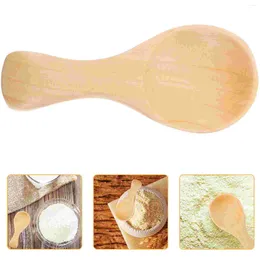 Spoons Milk Wooden Compact Tea Practical Scoops Salt Mini Convenient Brewing Supplies