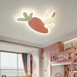 Ceiling Lights Cute Lamps Little Boy Girl Bedroom Decor Lamp Modern Minimalist Cartoon Baby Room Children's