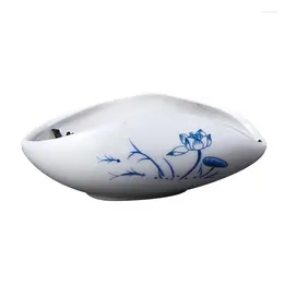 Tea Scoops Curled Leaves Shape Ceramic Teaspoon Traditional Chinese Style Shovel Scoop Teaware Accessories