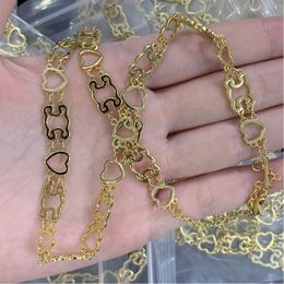 Luxury fashion high quality necklace designer Jewellery chains necklaces for women and mens party Gold Platinum jewellery gift Accessories
