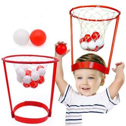 Sports Toys Outdoor Fun Entertainment Basket Ball Case Headband Hoop Game Parentchild Interactive Funny Toy Family 230612 Drop Deliver Dh4Cp