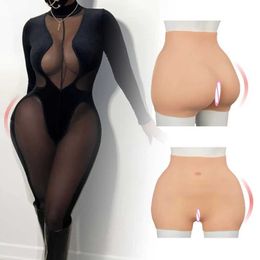 Breast Pad Silicon Buttocks And Hips Enhancer Pants Fake Big Bum And Hips Pads Artificial Woman Shaper Wear Underwear 240330