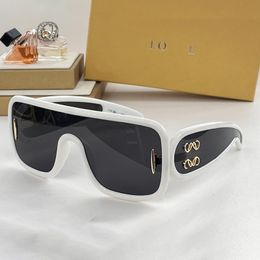 sunglasses Luxury designer sunglasses for Women Wave Goggles Unisex Designer Goggle Beach Sun Glasses Retro Frame Design UV400 With Box