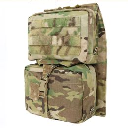 Bags Tactical Hydration Backpack Multicam Military Assault Molle Bag Outdoor Hunting Vest Back Plate Carrier Water Bag Equipment