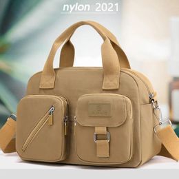 Bag Nylon Travel Woman Whaterproof Purses And Handbags Sac Summer Style Many Pocket Shoulder Crossbody Bags For Women 2024