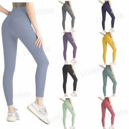 Outfit LL 2023 Yoga lu align leggings Women Shorts Cropped pants Outfits Lady Sports yoga Ladies Pants Exercise Fitness Wear Girls Runnin