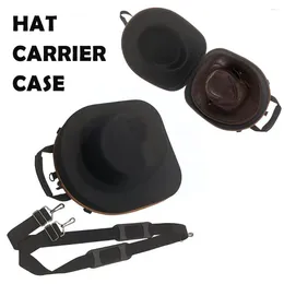 Storage Bags Cowboy Hat Box Dust Case Portable Travel Home Hats Household Sundries Accessories Bucket Carrier Goods V2H1