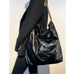 10A tote Bag designers chain Shoulder Purse WOMEN CC 22 BAG leather Hobo handbag shopping Luxury Bucket Bag Calfskin Quilted Black
