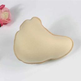 Breast Pad Cotton Soft Fake Breast Form Comfortable Temporary Light Sponge Breathable False Breast Chest Pad Mastectomy Fake Breast Form 240330