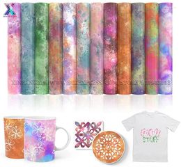 Window Stickers XFX Infusible Transfer Ink 1 Pcs 12"x12" Watercolour Paper Sublimation For Cricut Mug Press T-Shirts Bag