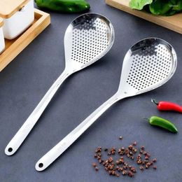 Spoons Colander Mesh Stainless Steel Home Kitchen Tool Cookware Filter Ladle Skimmer Strainer Spoon