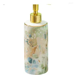 Liquid Soap Dispenser Nordic Lotion Bottle Ceramics Hand Sanitzer Holder Toilet Shower Gel Shampoo Dispensing Dish Bathroom Accessories