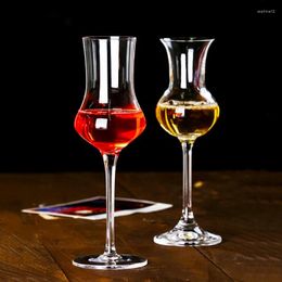 Wine Glasses Designer Tulip Copita Nosing Whisky Glass Liqueur Crystal Cup Cognac Brandy Snifters Whiskey Taster Fragrance Smell Goblet