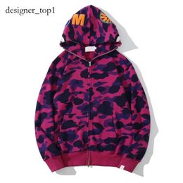 Bapestars Hoodie Mens Designer Hoodie Full Zip Up Shark Hoodies Black Camouflage Bapestar Hoodie Blue Hoody Hooded Sweatshirt Man Bapestar Sweater Long Sleeve 5286