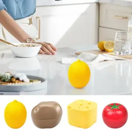 Storage Bottles Toddler Kitchen Sink Toys Creative Cheese Container Pool Floating Food Fresh Box With Lid Fridge Fresh-Keeping