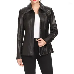 Women's Jackets Genuine Leather Jacket Real Sheepskin Slim Fitting Sexy And Cool European American Fashion Trend