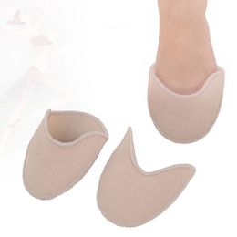 3 Pairs Pointed Heels Women Dance Socks Floor Mat Toe Caps Foot Protector Ballet Miss Belly Insoles Dance Foot Gloves for Female 240401