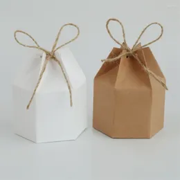 Gift Wrap Lantern Package Home Kraft Paper Christmas Valentine's Party Supplies Boxes Candy Box Wedding Favor