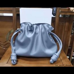 Shoulder Bag Crossbody Designer Bags Flamenco Women Handbag Bags Cow Leather Cloud Bags Luxury Lucky Bag Mini Cowhide Pull Rope Fold Bucket Shoulder Bags K01 237