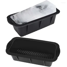 Baking Moulds 2PCS Extra Large Ice Block Mould Moulds For Bath Cold Plunge Or Coolers Tray