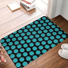 Carpets Oh Crit DND Game D20 D&D Non-slip Doormat Carpet Bath Kitchen Mat Welcome Home Decor